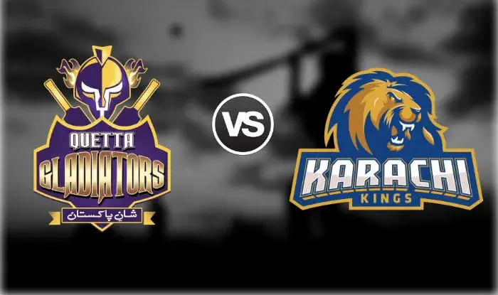Quetta Gladiators vs Karachi Kings Live Streaming