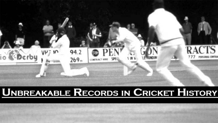Top 50 Unbreakable Records in Cricket History