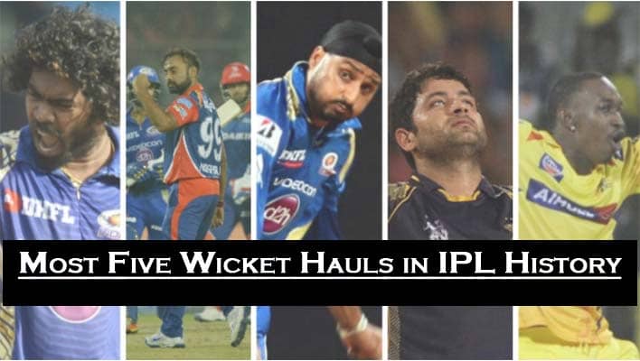 Most Five Wicket Hauls in IPL History