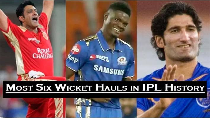 Most Six Wicket Hauls in IPL History